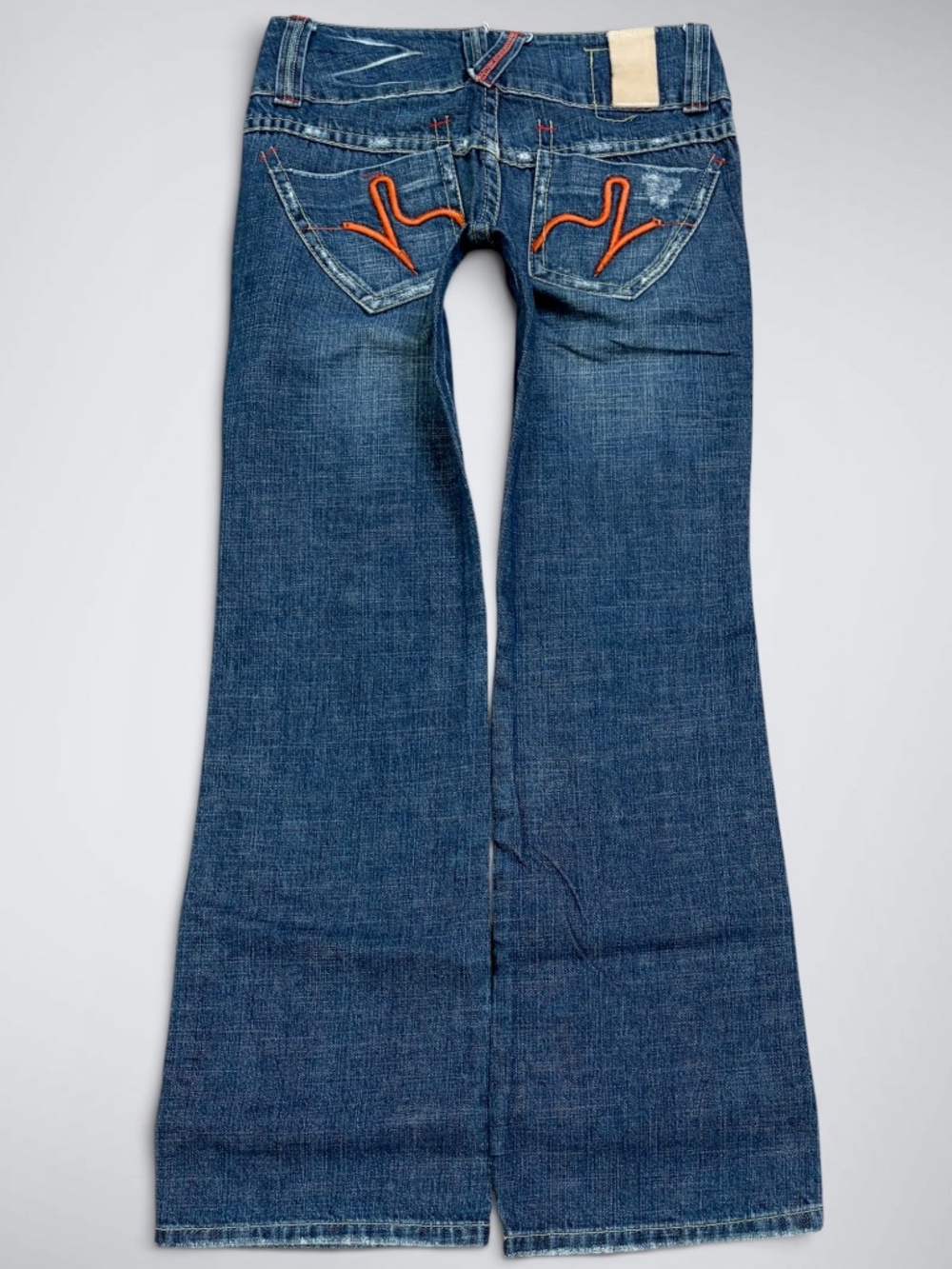 VTG Red Pepper Japanese Denim Low Rise Flare Jeans
